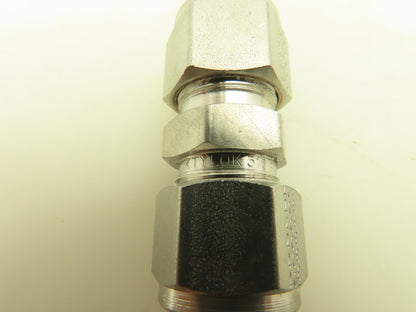 Tylok SS-8-DU Double Ferrule Union 1/2 " Tube 316 Stainless Lot Of 6