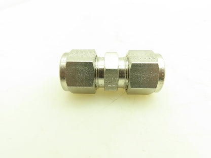 Tylok SS-8-DU Double Ferrule Union 1/2 " Tube 316 Stainless Lot Of 6