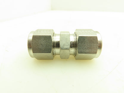 Tylok SS-8-DU Double Ferrule Union 1/2 " Tube 316 Stainless Lot Of 6