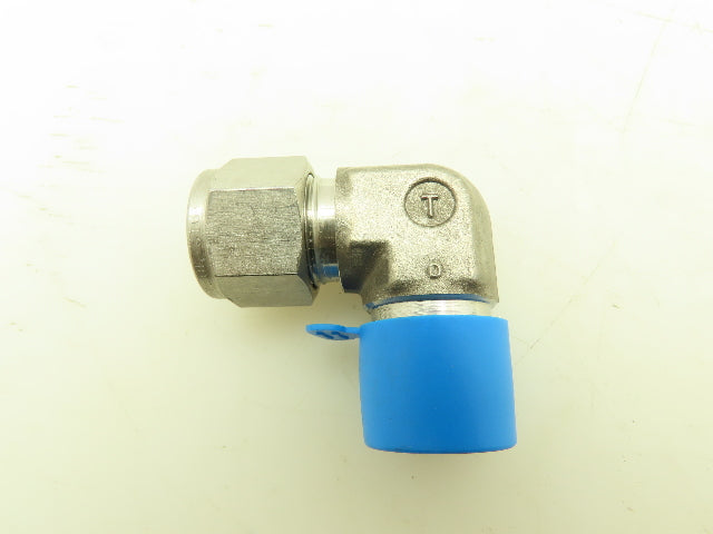 Tylok 316D12 90 deg Union Elbow 1/2 " Tube  316 Stainless Steel Dome Lot Of 12