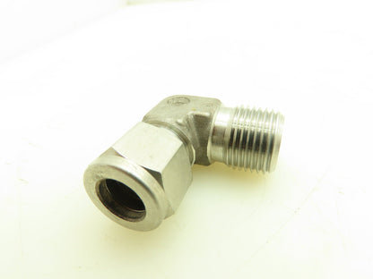 Tylok 316D12 90 deg Union Elbow 1/2 " Tube  316 Stainless Steel Dome Lot Of 12