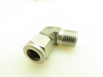 Tylok 316D12 90 deg Union Elbow 1/2 " Tube  316 Stainless Steel Dome Lot Of 12