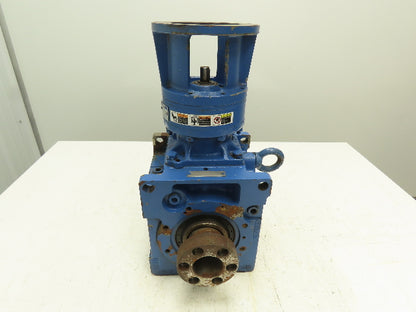 Merrick LHYJS-2A105Y-Y3-305 Speed Reducer 305:1 Gearbox Hollow Shaft 56C Face