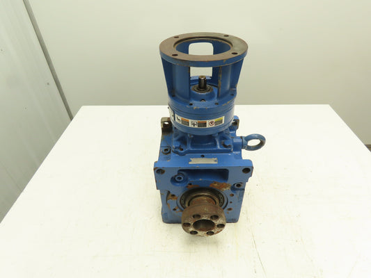 Merrick LHYJS-2A105Y-Y3-305 Speed Reducer 305:1 Gearbox Hollow Shaft 56C Face
