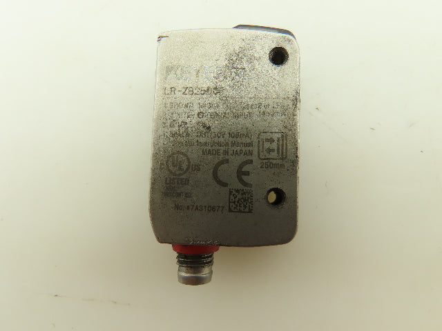 Keyence LR-ZB250CP Photoelectric Laser Sensor M8 Connector