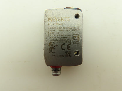 Keyence LR-ZB250CP Photoelectric Laser Sensor M8 Connector