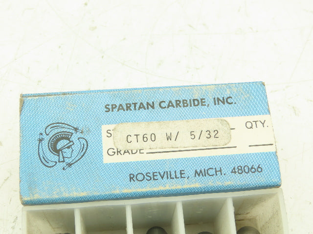 Spartan CT60 Carbide Insert Solid Round Polishing Button 3/8"x 5/32"  28pcs