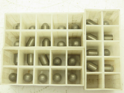 Spartan CT60 Carbide Insert Solid Round Polishing Button 3/8"x 5/32"  28pcs