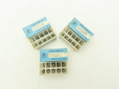 Spartan CT60 Carbide Insert Solid Round Polishing Button 3/8"x 5/32"  28pcs