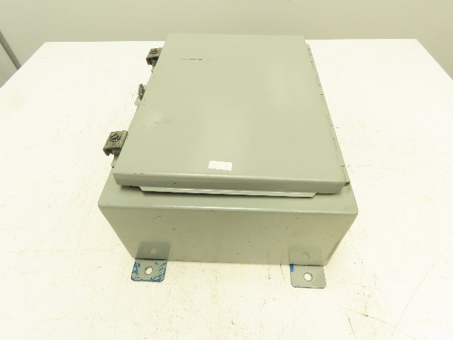 Wiegmann N12161206WW Wall Mount Enclosure Continuous Hinge 16"H 12"W 6"D