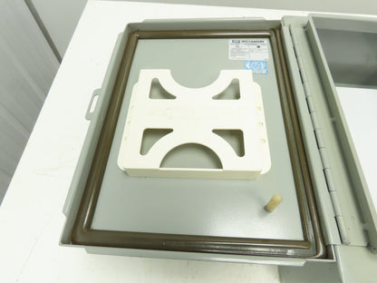 Wiegmann N12161206WW Wall Mount Enclosure Continuous Hinge 16"H 12"W 6"D