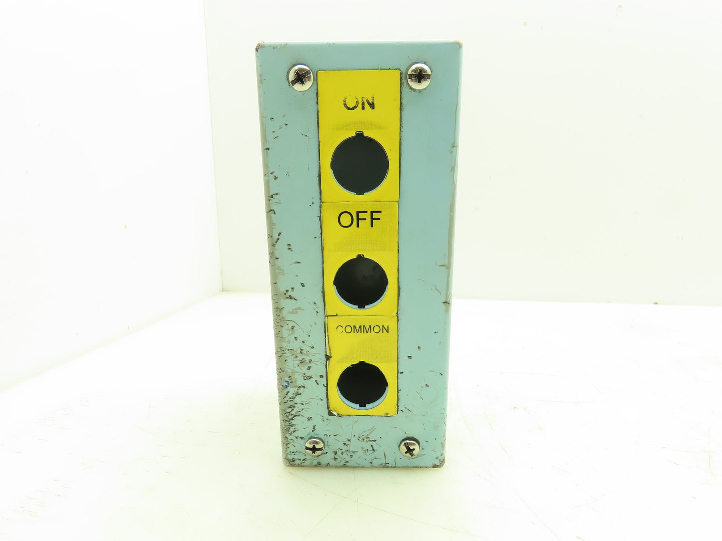 Hammond MPB3 Pushbutton 3 Hole Enclosure NEMA 13 7"H 3"W 4"D