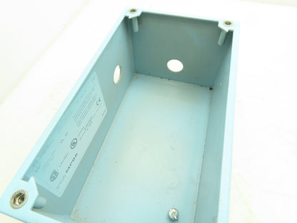 Hammond MPB6 Pushbutton 6 Hole Enclosure Nema 12-13 Type 12 8.5"H 5"W 4.25"D