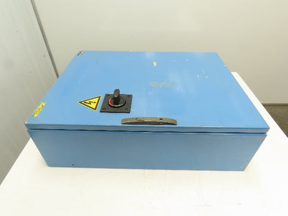 Electrical Enclosure Cabinet 10A Disconnect Switch w/Backplate 600x240x88mm