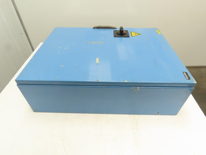 Electrical Enclosure Cabinet 10A Disconnect Switch w/Backplate 600x240x88mm