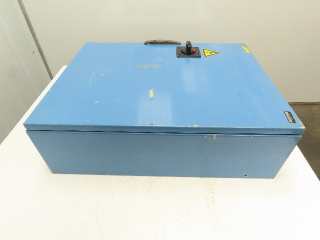 Electrical Enclosure Cabinet 10A Disconnect Switch w/Backplate 600x240x88mm