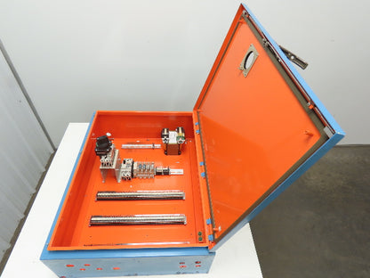 Electrical Enclosure Cabinet 10A Disconnect Switch w/Backplate 600x240x88mm