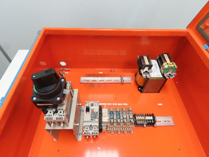 Electrical Enclosure Cabinet 10A Disconnect Switch w/Backplate 600x240x88mm