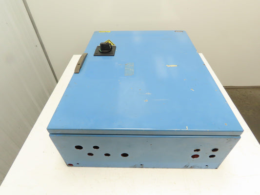 Electrical Enclosure Cabinet 10A Disconnect Switch w/Backplate 600x240x88mm