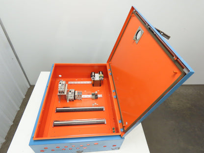 Electrical Enclosure Cabinet 10A Disconnect Switch w/Backplate 600x240x88mm