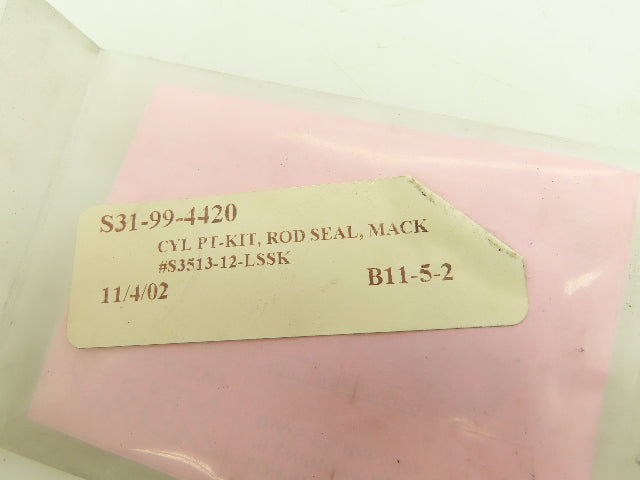 Mack S3513LSSK Cylinder Rod Seal Kit Lot of 3