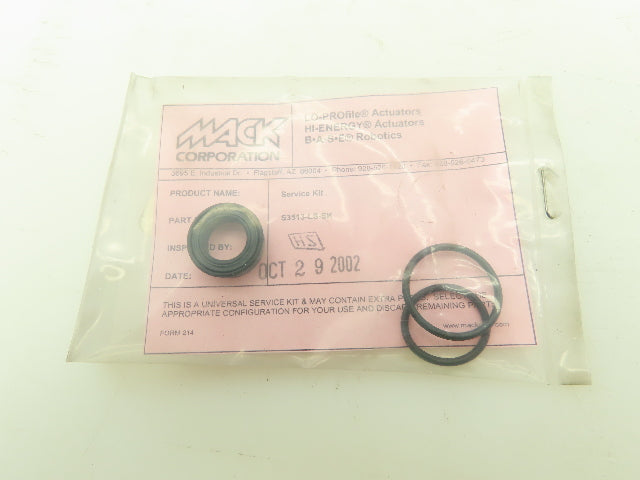 Mack S3513LSSK Cylinder Rod Seal Kit Lot of 3