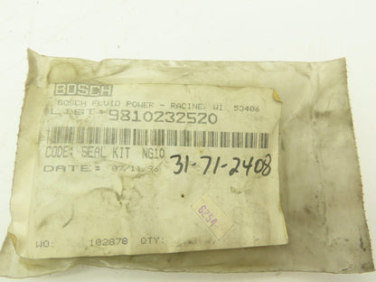 Bosch 9810232520 Rexroth Hydraulic Seal Kit NG10