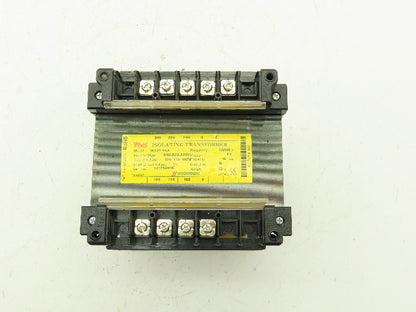 Wyes Woonyoung WY21-1KA Isolating Control Transformer 1kva 240V In 120V Out 1Ph