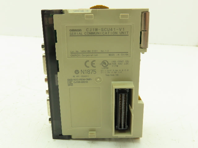 Omron C J 1W-SCU41-V1 Serial Communication CPU Bus Module 2-Port SCU41-V1