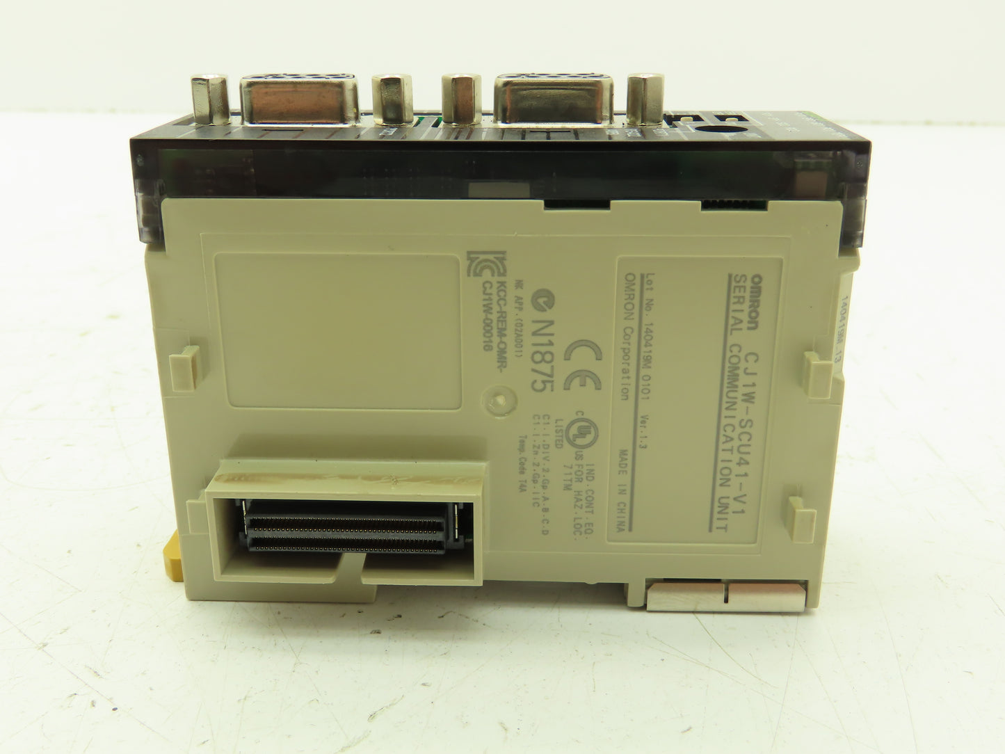 Omron C J 1W-SCU41-V1 Serial Communication CPU Bus Module 2-Port SCU41-V1