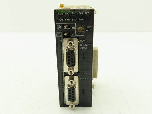 Omron C J 1W-SCU41-V1 Serial Communication CPU Bus Module 2-Port SCU41-V1
