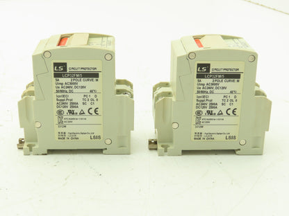 LS LCP32FM Circuit Breaker AC 240V DC 120A 50/60Hz Lot of 2
