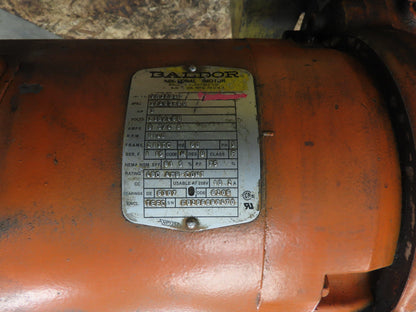 Moehrle 62002 Horizontal Drilling Machine 3Hp Motor 1.778:1 Ratio Elwood Servo