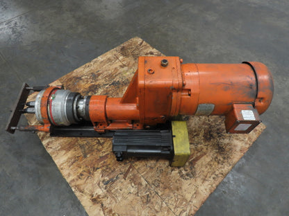 Moehrle 62002 Horizontal Drilling Machine 3Hp Motor 1.778:1 Ratio Elwood Servo