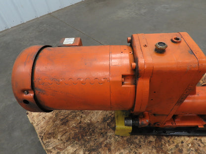 Moehrle 62002 Horizontal Drilling Machine 3Hp Motor 1.778:1 Ratio Elwood Servo