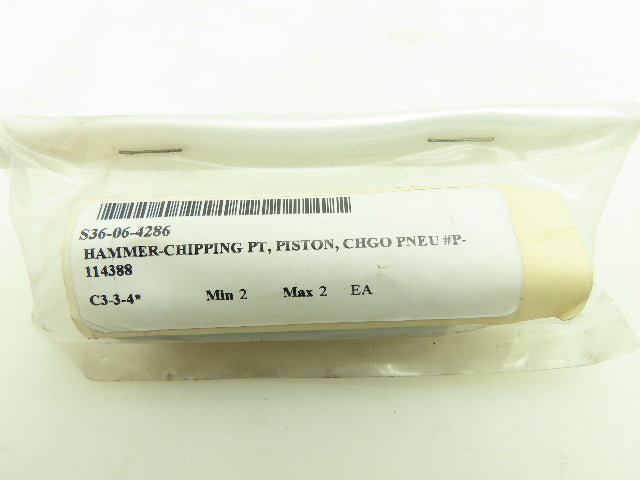 Chicago Pneumatic P-114388 Air Chipper Hammer 3" Stroke Piston Lot of 2