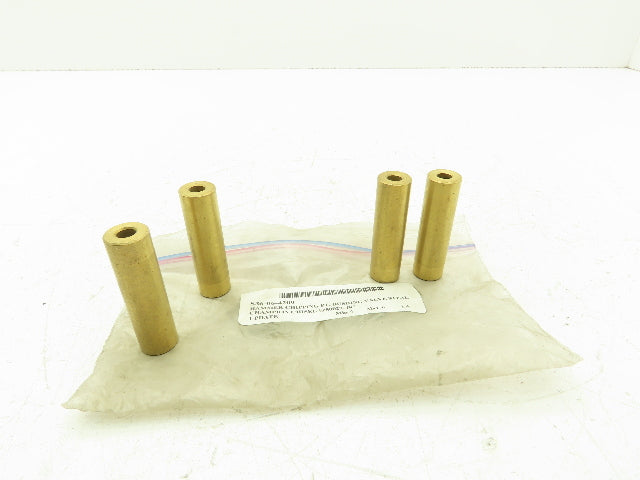 Champion 250027-487 Pneumatic Chipper Throttle Valve Stem Bushing Brass Lot of 4