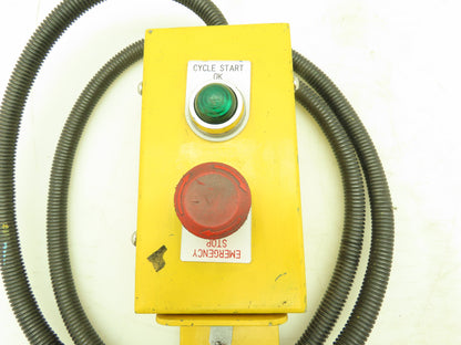 Pushbutton Control Station 	6.5" H 3.5 "W 3.5" D Enclosure