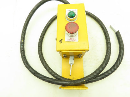 Pushbutton Control Station 	6.5" H 3.5 "W 3.5" D Enclosure