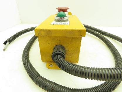 Pushbutton Control Station 	6.5" H 3.5 "W 3.5" D Enclosure