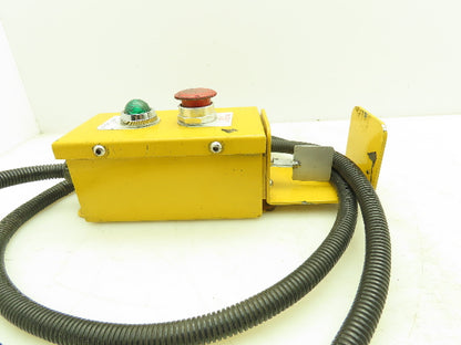 Pushbutton Control Station 	6.5" H 3.5 "W 3.5" D Enclosure