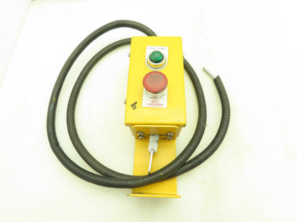 Pushbutton Control Station 	6.5" H 3.5 "W 3.5" D Enclosure