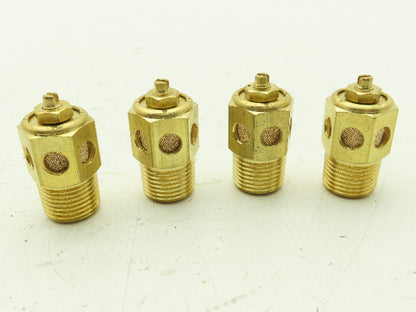 Parker Kriha 4508-0080 Flow Control Air Muffler 1/2" NPT  Lot of 4