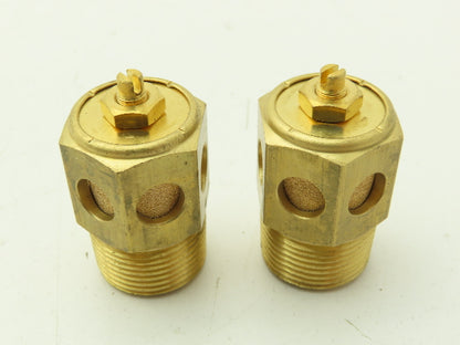 Parker 45120012 Flow Control Air Muffler 3/4" NPT  Lot of 2