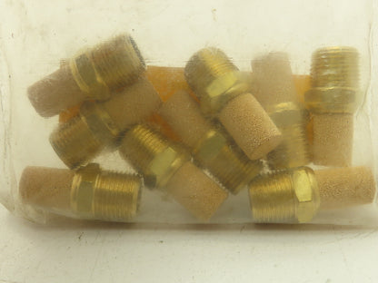 Parker Kriha P38 Pneumatic Exhaust Muffler Filter 3/8" NPT  Lot of 9