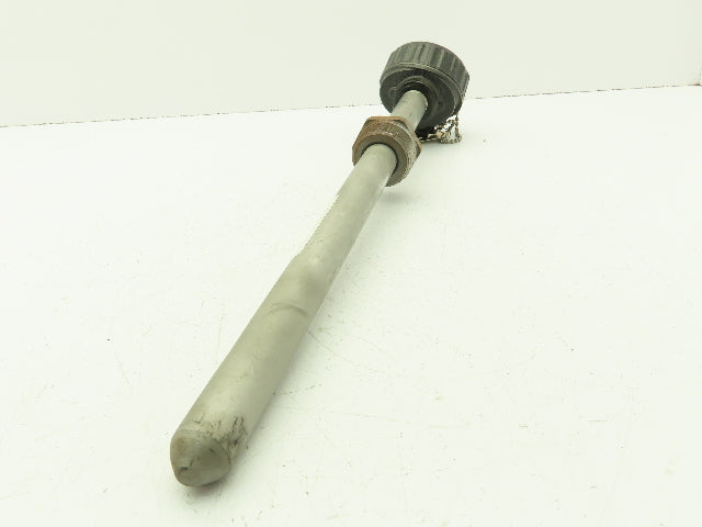 Cleveland Electric BMA-K-08 Base Metal Pipe Thermocouple 3/4" NPT Type K 18"
