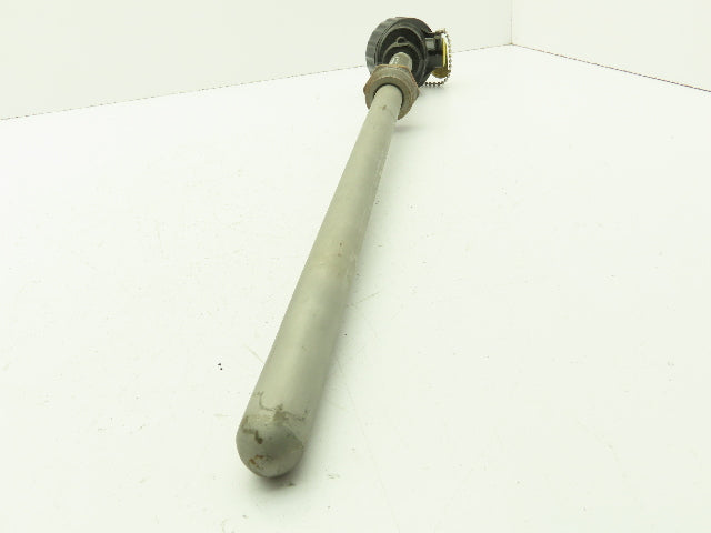 Cleveland Electric BMA-K-08 Base Metal Pipe Thermocouple 3/4" NPT Type K 24"