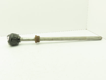 Cleveland Electric BMA-K-08 Base Metal Pipe Thermocouple 3/4" NPT Type K 24"