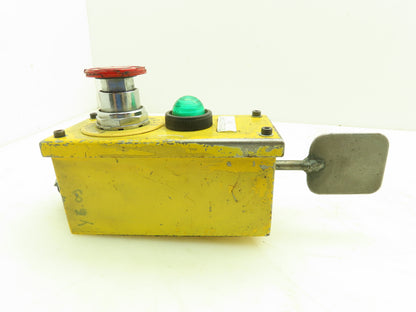 Pushbutton Control Station 6" H 2.5"W 3"D  With E-Stop And Limit Switch