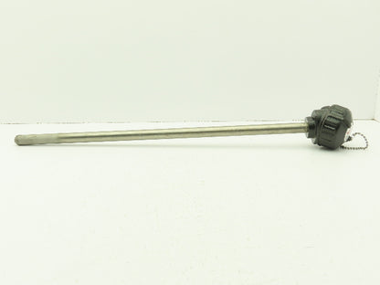 Cleveland Electric BMA-K-08 Base Metal Pipe Thermocouple 1/2" NPT Type K 24"